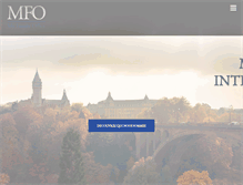Tablet Screenshot of myfamilyoffice.lu